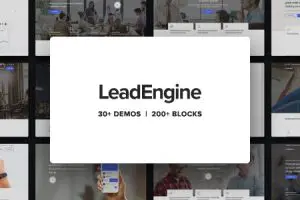 LeadEngine v5.6 – 带有页面构建器的多功能 WordPress 主题下载