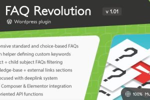 FAQ Revolution v2.1.0 – WordPress常见问题插件下载