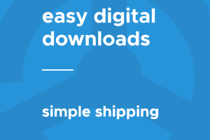 Easy Digital Downloads Simple Shipping 2.5.2 拓展插件下载