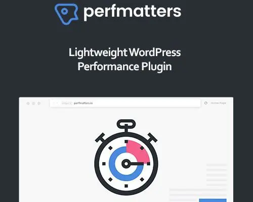 Perfmatters 2.5.6 轻量级 WordPress 性能优化加速插件下载