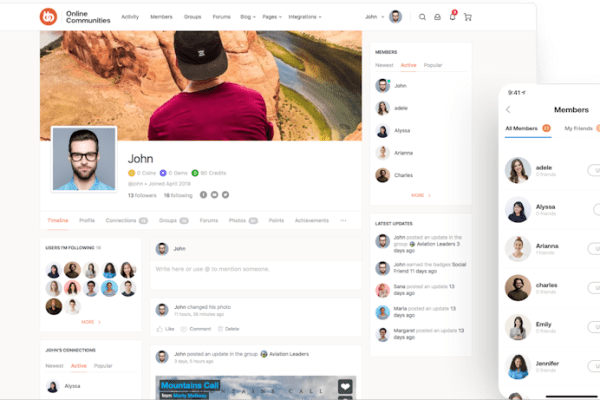 BuddyBoss Platform v2.15.1 + PRO v2.17.0 + Theme v2.16.1 + App 2.2.90 社区会员功能主题插件下载