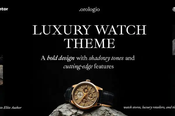 Orologio v1.4 豪华手表商店WordPress主题下载