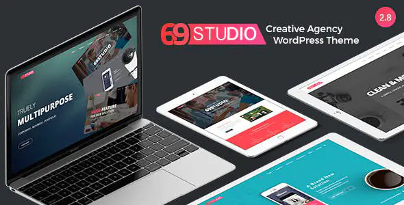 SixtyNineStudio v2.9.0 创意机构 WordPress 主题下载