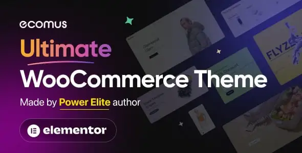 Ecomus v2.4.2 多用途 WooCommerce 主题下载