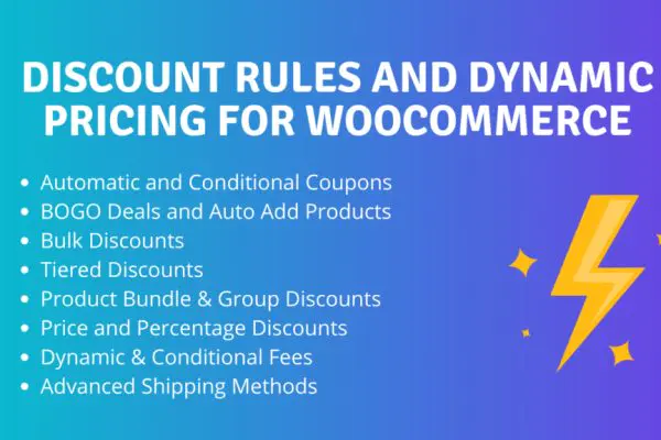 WooCommerce Dynamic Pricing and Discounts PRO v9.3.0 商品动态价格折扣插件下载