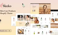 Sleeko 1.0 – 美容化妆品 Shopify 主题下载