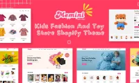 Memini 1.0 – 现代简约儿童时尚玩具商店 Shopify 主题下载