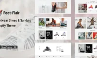 FootFlair 1.0 – 鞋类,鞋店 Shopify 主题下载