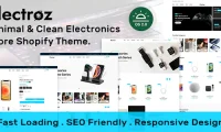 Electroz 1.0 – 简约干净的电子产品商店 Shopify 2.0 主题