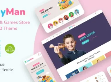 (亲测)ToyMan v1.0 – 儿童玩具和婴儿商店 Shopify 2.0 主题下载