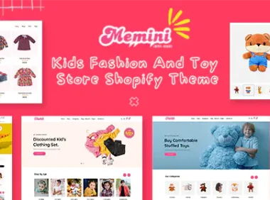 Memini 1.0 – 现代简约儿童时尚玩具商店 Shopify 主题下载