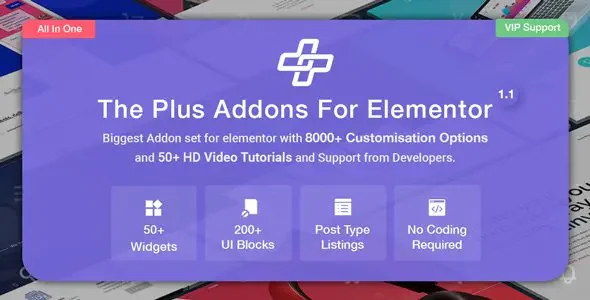 （亲测）The Plus v6.4.2 Elementor Page Builder 的插件下载