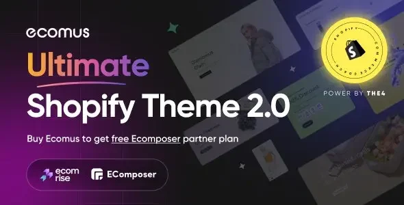 （独家）Ecomus v2.2.0 Ultimate Shopify OS 2.0 Theme 主题下载