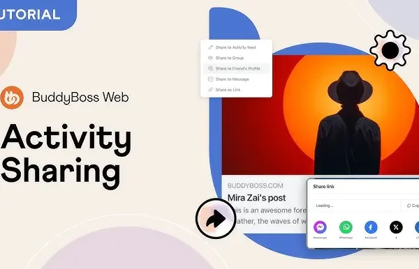 BuddyBoss Sharing v1.0.1 wordpress插件下载
