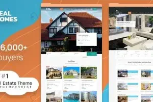 (亲测)RealHomes v4.4.6 – 房地产销售和租赁 WordPress主题下载