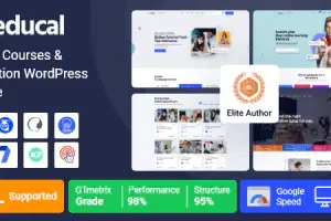 Educal Theme 2.0.2 – 在线课程和教育 WordPress 主题下载