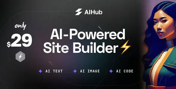 AI Hub v1.3.9 AI驱动的初创企业和技术 WordPress 主题下载 [已激活]
