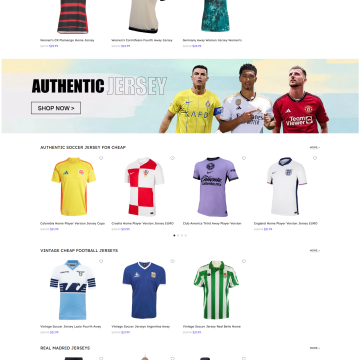 足球球衣电商 WordPress 主题｜EURO 大促首页｜国家/联赛/俱乐部导航｜WooCommerce