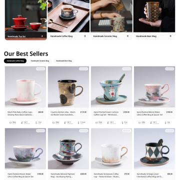 陶瓷茶具独立站（WordPress）｜极简高级｜多栏目首页｜适配 WooCommerce