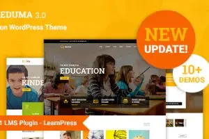Eduma v5.8.2 –WordPress教育行业主题下载