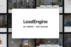 LeadEngine v5.6 – 带有页面构建器的多功能 WordPress 主题下载
