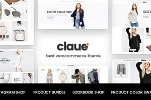 Claue v2.2.8 – 干净，最小的WooCommerce主题下载