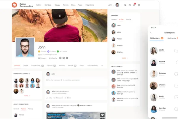 BuddyBoss Platform v2.15.1 + PRO v2.17.0 + Theme v2.16.1 + App 2.2.90 社区会员功能主题插件下载