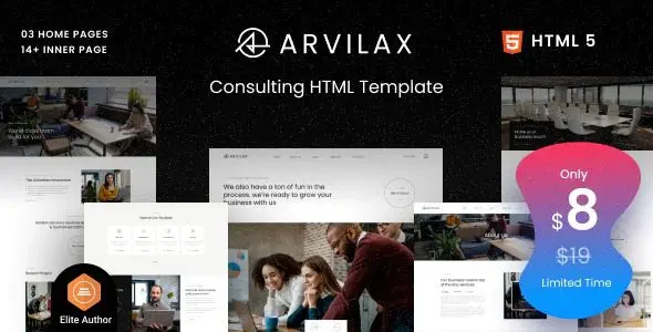 Arvilax v1.1.2 – 商务咨询 WordPress 主题下载