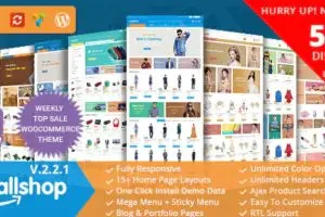 EmallShop v.2.4.20 – 响应式多用途WooCommerce 主题下载