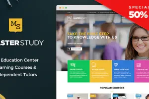 Masterstudy v4.8.136 – 网课在线学习教育WordPress主题免费下载