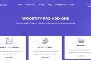 Woostify Pro Addon v.1.8.8 + theme 2.3.2 轻量级woocommerce主题插件下载